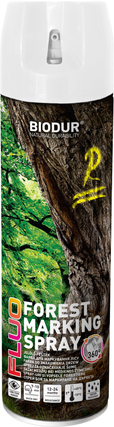 ФАРБА BIODUR ДЛЯ МАРКУВАННЯ ЛІСУ БІЛА